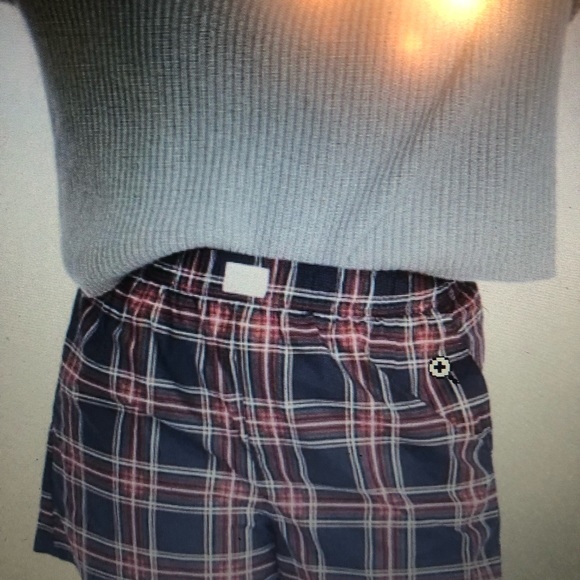 J Crew Cotton Poplin Sleep Shorts in Stewart Plaid S - Picture 4 of 7